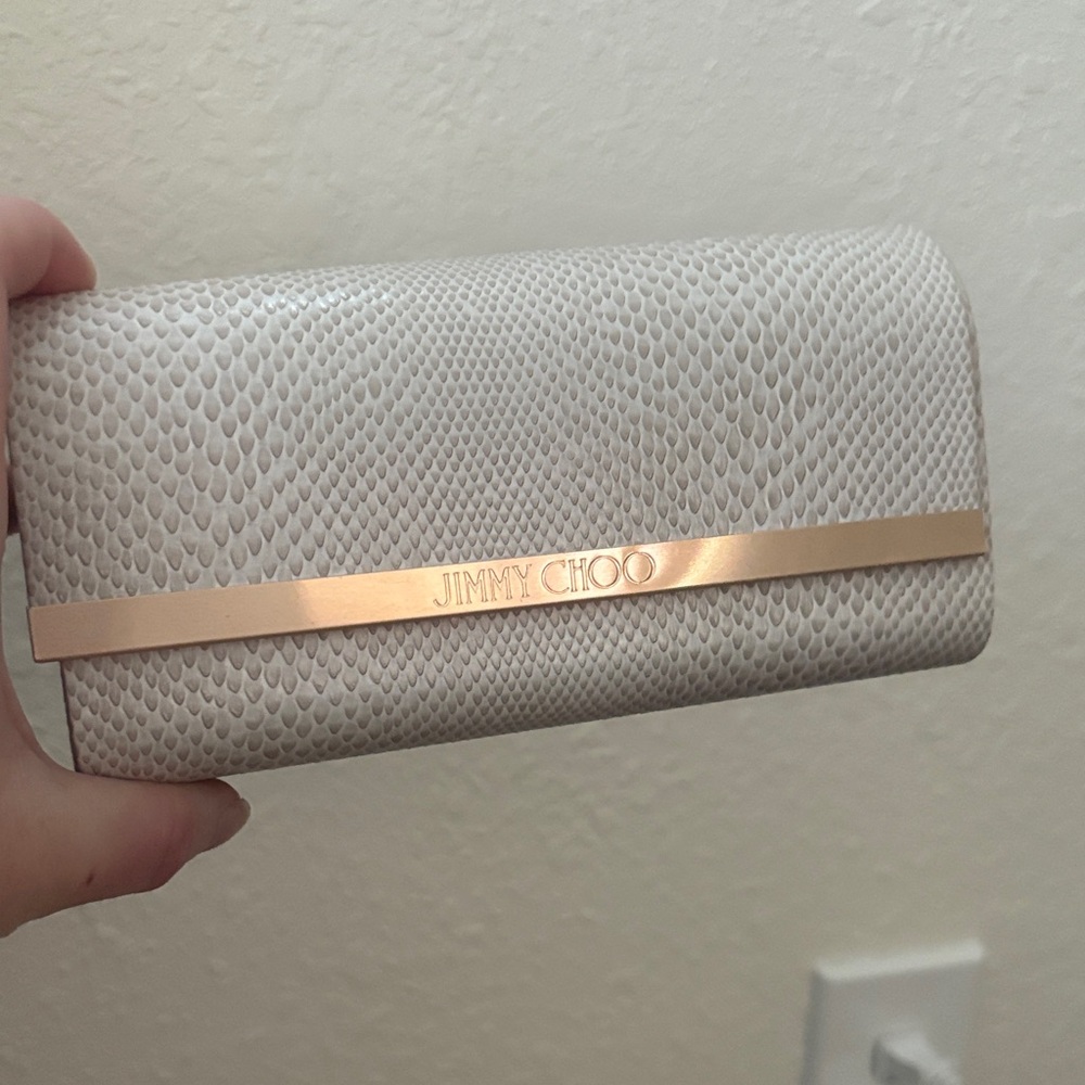 Jimmy Choo Textured Sunglass Case